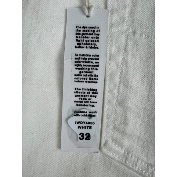 Joes Womens White Denim Shorts NWT W32 93% Cotton 2" Inseam Classic Fit - Picture 10 of 14